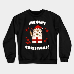 Meowy Christmas! Crewneck Sweatshirt